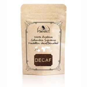 100% Arabica Colombia Supremo Medellin decaffeinated