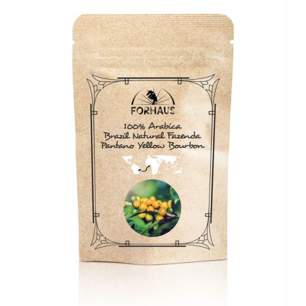 100% Arabica Brazil Natural Fazenda Pantano Yellow Bourbon